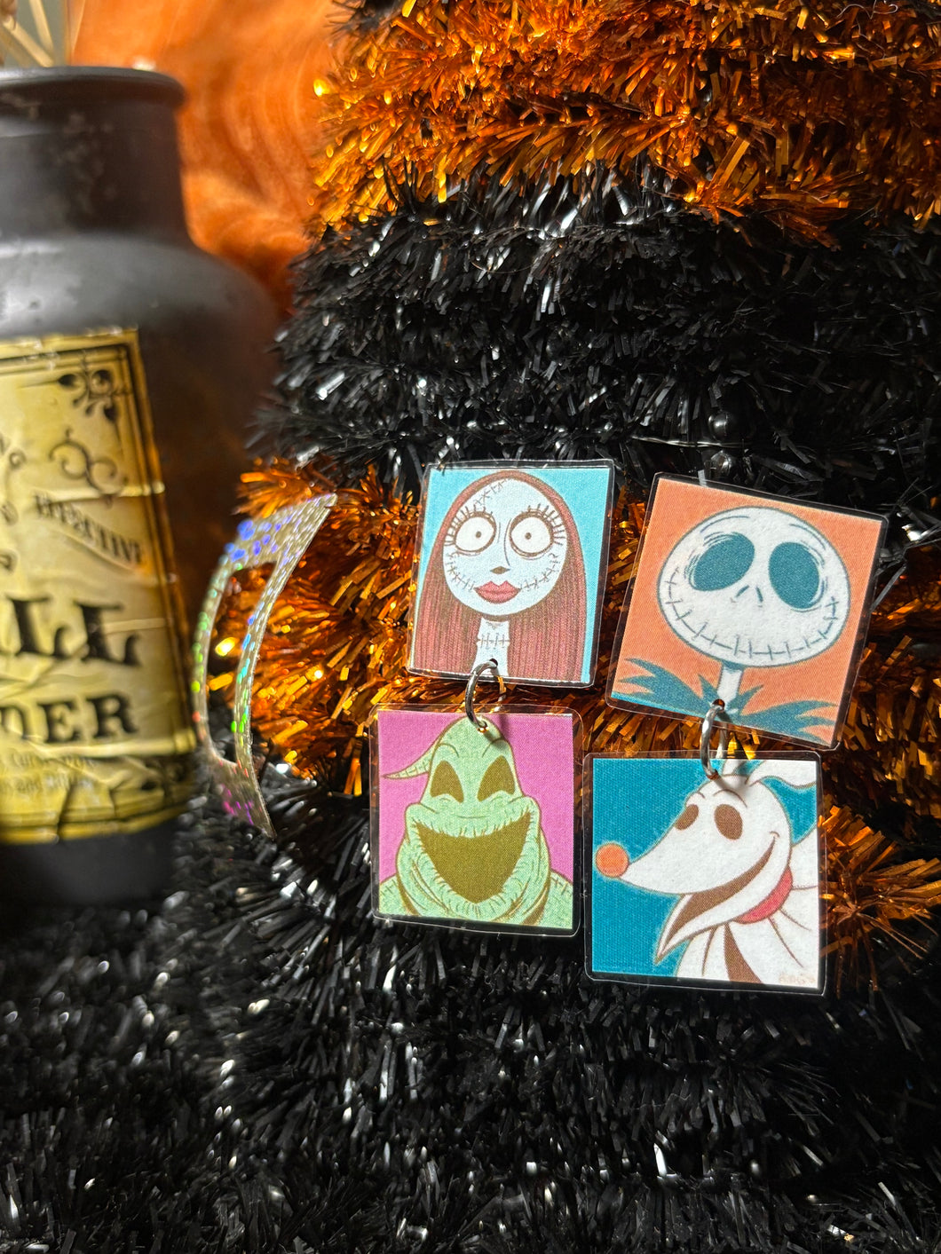 Jack & Sally earrings