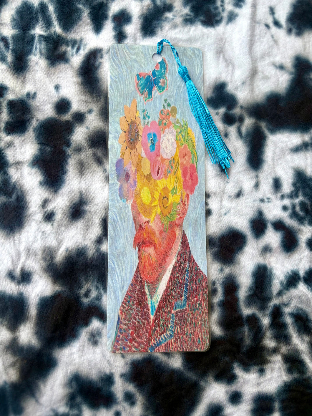 Bookmark Van Gogh Flores